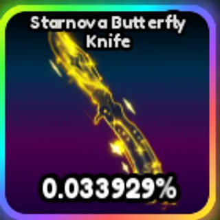 Starnova Butterfly Knife - HyperShot - FAST DELIVERY - SV249