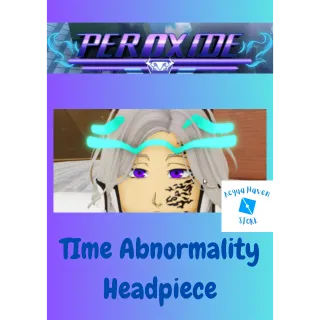 Time Abnormality Headpiece and Bandage -Peroxide