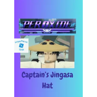Captains Jingasa Hat - Peroxide