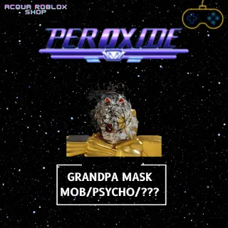 Grandpas Mask with Mob/Psycho/??? - Peroxide - FAST DELIVERY