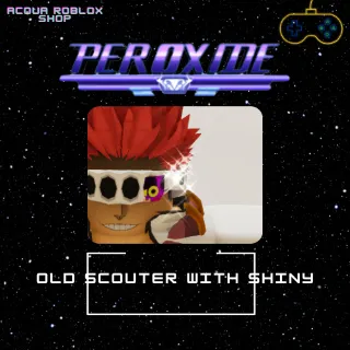 Shiny Effect Old Scouter - Peroxide - FAST DELIVERY