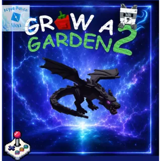 [GAG 2 SALE🌟] MEGA BLACK DRAGON - Grow A Garden 2 - FAST DELIVERY