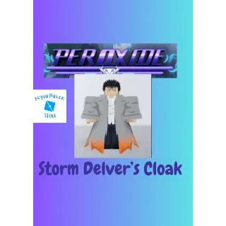 Storm Delver's Cloak - Peroxide 