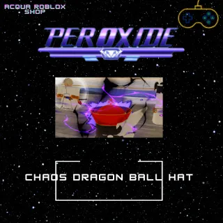 Dragon Ball Hat with Chaos Effect - Peroxide - FAST DELIVERY