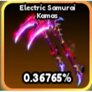 Electric Samurai Kamas - HyperShot - FAST DELIVERY - SV249