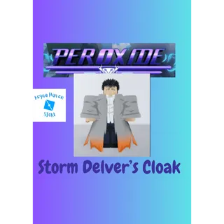 Storm Delver's Cloak - Peroxide 