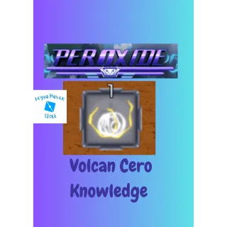 Volcan Cero Knowledge - Peroxide