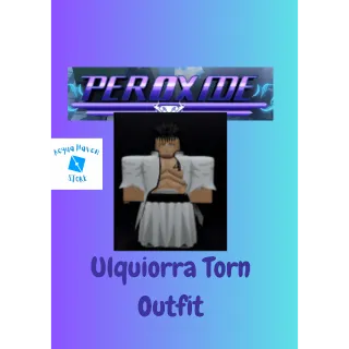 Ulquiorra Torn Outfit - Peroxide