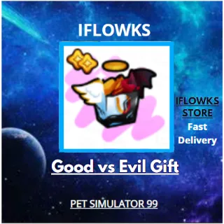 3000x Good vs Evil Gift