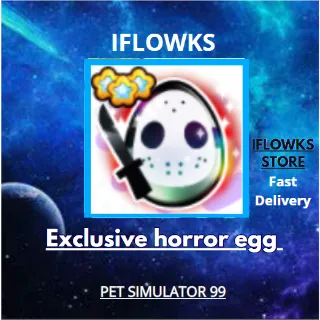 5x Exclusive horror egg