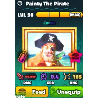 PAINTY THE PIRATE SpongeBob Tower Defense