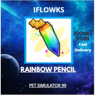 50X RAINBOW PENCIL