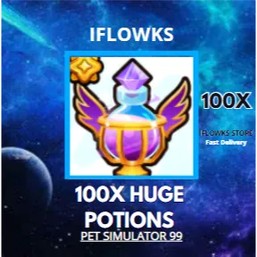 100x huge potions