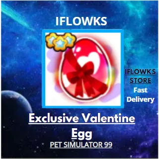 2x Exclusive Valentine Egg