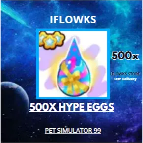 500x hype eggs