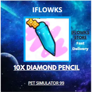 10X DIAMOND PENCIL