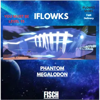 3x PHANTOM MEGALODON| FISCH