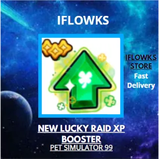 100X NEW LUCKY RAID XP BOOSTER