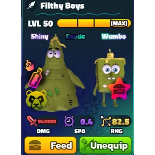 FILTHY BOYS SpongeBob Tower Defense