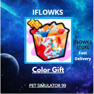 1000x color gift