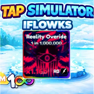 RAINBOW REALITY OVERIDE TAP SIMULATOR