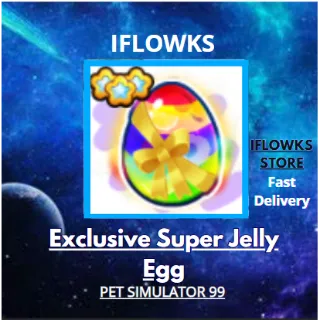 2x Exclusive Super Jelly Egg