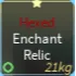 hexed enchant relic | FISCH