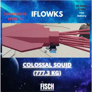 COLOSSAL SQUID (777.3 KG) | FISCH