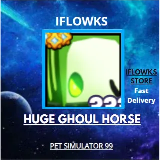 HUGE GHOUL HORSE