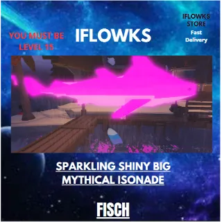 2x SPARKLING SHINY BIG MYTHICAL ISONADE | FISCH