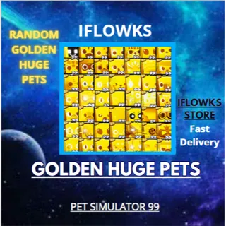 50x golden huges pet simulator 99