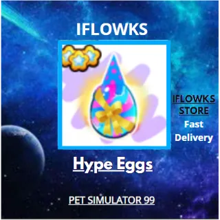 500x Hype eggs