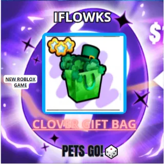 50x CLOVER GIFT BAG