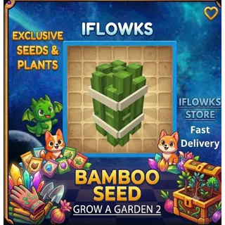 30X BAMBOO SEED GROW A GARDEN 2