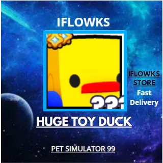 HUGE TOY DUCK