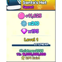 shiny santa hat bgsi