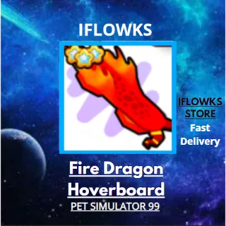 Fire Dragon Hoverboard