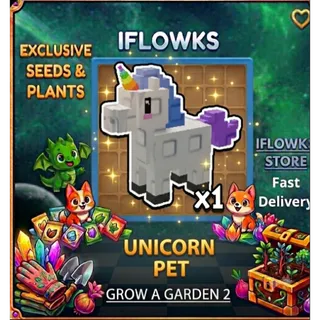 unicorn  GROW A GARDEN 2