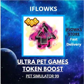 80X ULTRA PET GAMES TOKEN BOOST