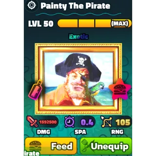 PAINTY THE PIRATE SpongeBob Tower Defense