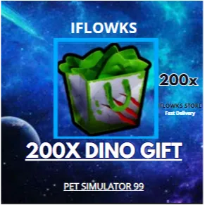 200x DINO GIFT