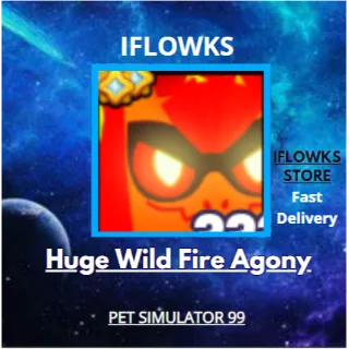 HUGE WILD FIRE AGONY