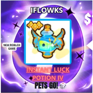 30X INSTANT LUCK POTION IV PETS GO