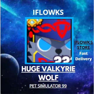 HUGE VALKYRIE wolf