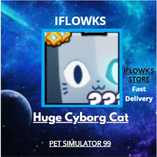 Huge Cyborg Cat