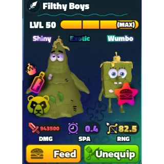 FILTHY BOYS SpongeBob Tower Defense