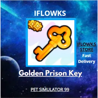 2000x Golden Prison Key