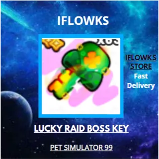 100X LUCKY RAID BOSS KEY