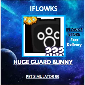 5X HUGE GUARD BUNNY