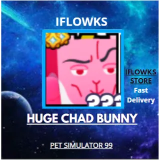 HUGE CHAD BUNNY